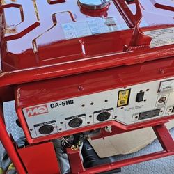 Multiquip GA6HB is a portable generator powered by a Honda engine,  6,000 surge watts 