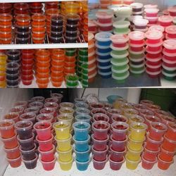 New Year’s Eve Jell-O shots