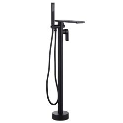 Brass Freestanding Bathtub Faucet Single-Handle Floor Mount Claw Foot Tub Faucet