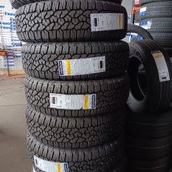4 New Tires Installed/ Nuevas Llantas Instaladas 235/75/15 Good Year TrailRunner Tires