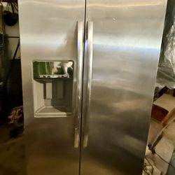 Whirlpool Stainless Steel Side-By-Side Refrigerator