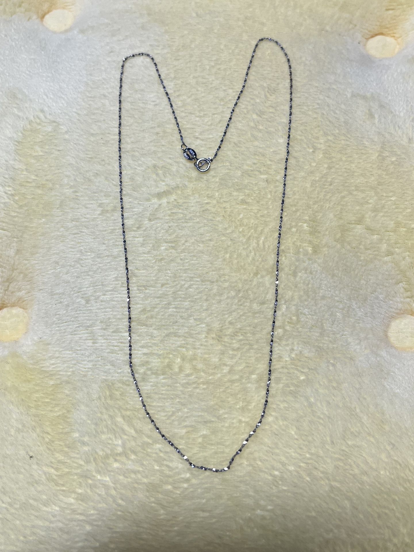 18 inch 925 Sterling Silver necklace