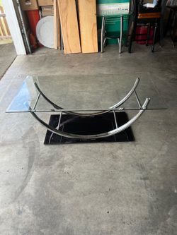 Glass Top Coffee Table