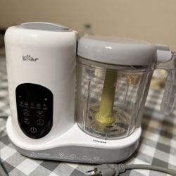 BEAR 2024 Baby Food Maker | One Step Baby Food Processor Steamer Puree Blender | Auto Cooking & Grinding | Baby Food Puree Maker with Self Cleans | To