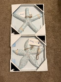 Starfish wall decorations