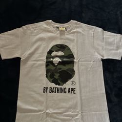 White Bape T Shirt 