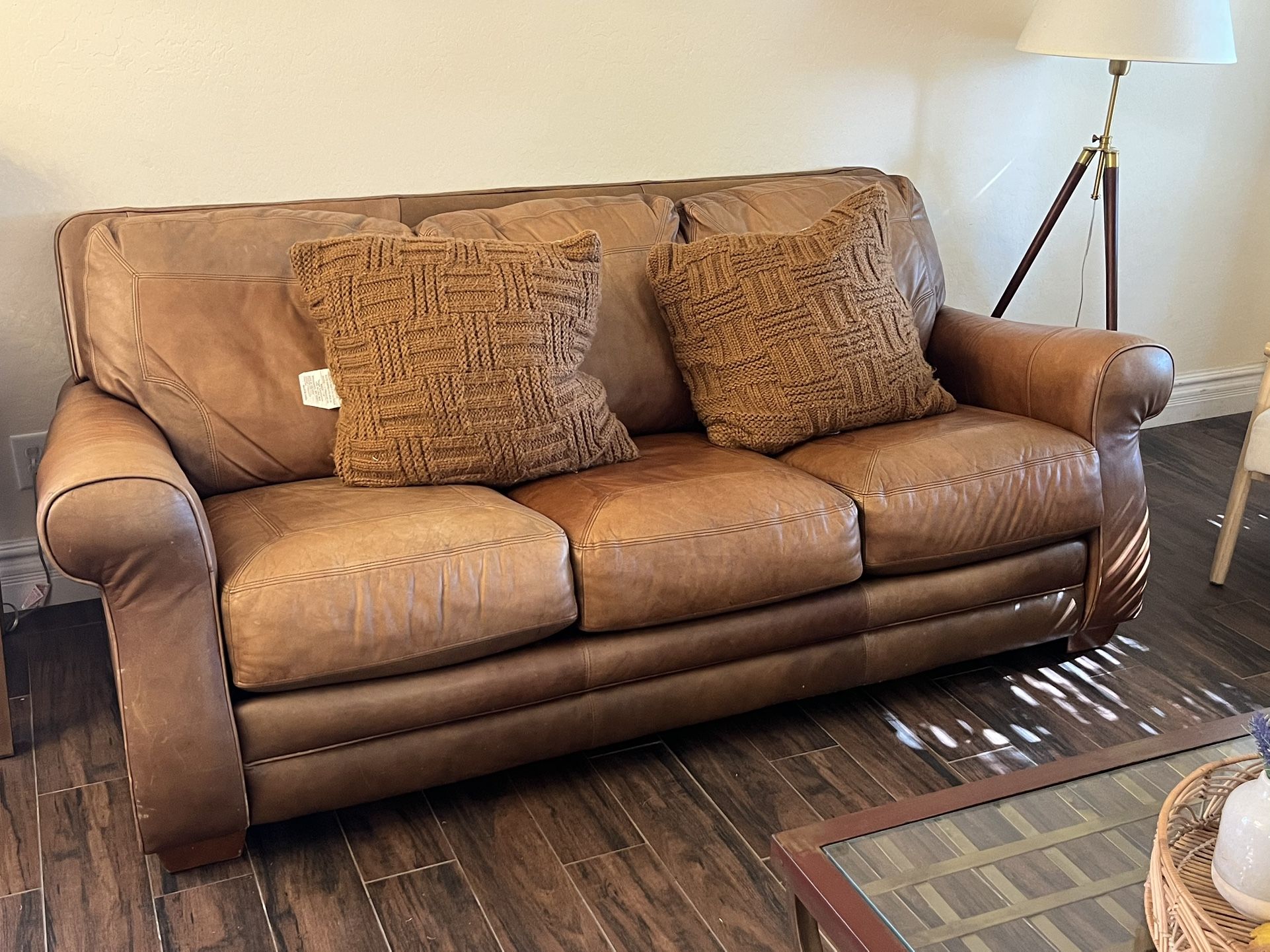 Leather Couch