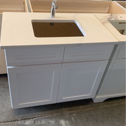 36Inch White Vanity Bathroom