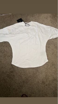Palm Angels White Oversized T-Shirt