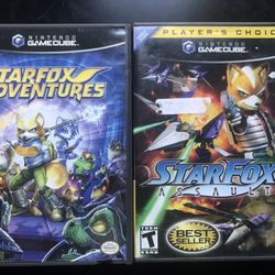 StarFox Adventures & StarFox Assault Bundles 
