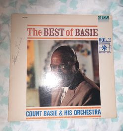 Signed Album Count Basie Autograph Vintage 1969