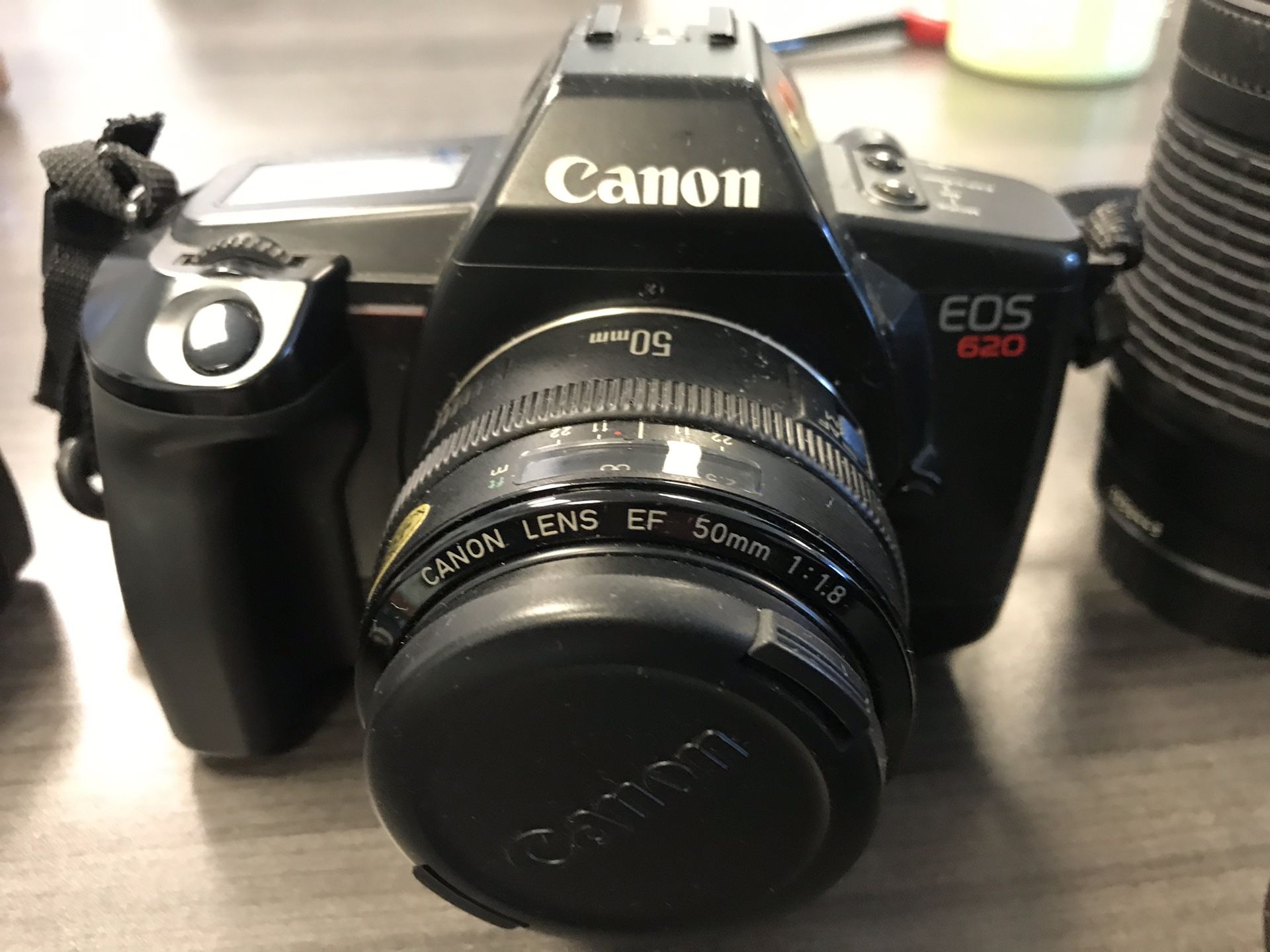 Canon EOS 620 W/ lenses