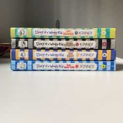 Diary Of A Wimpy Kid Hardcover Books 15-18, Great Condition!