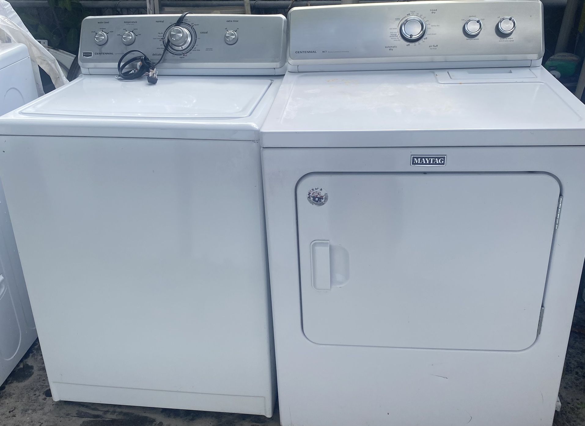 Maytag Washer And Dryer Set Working Good