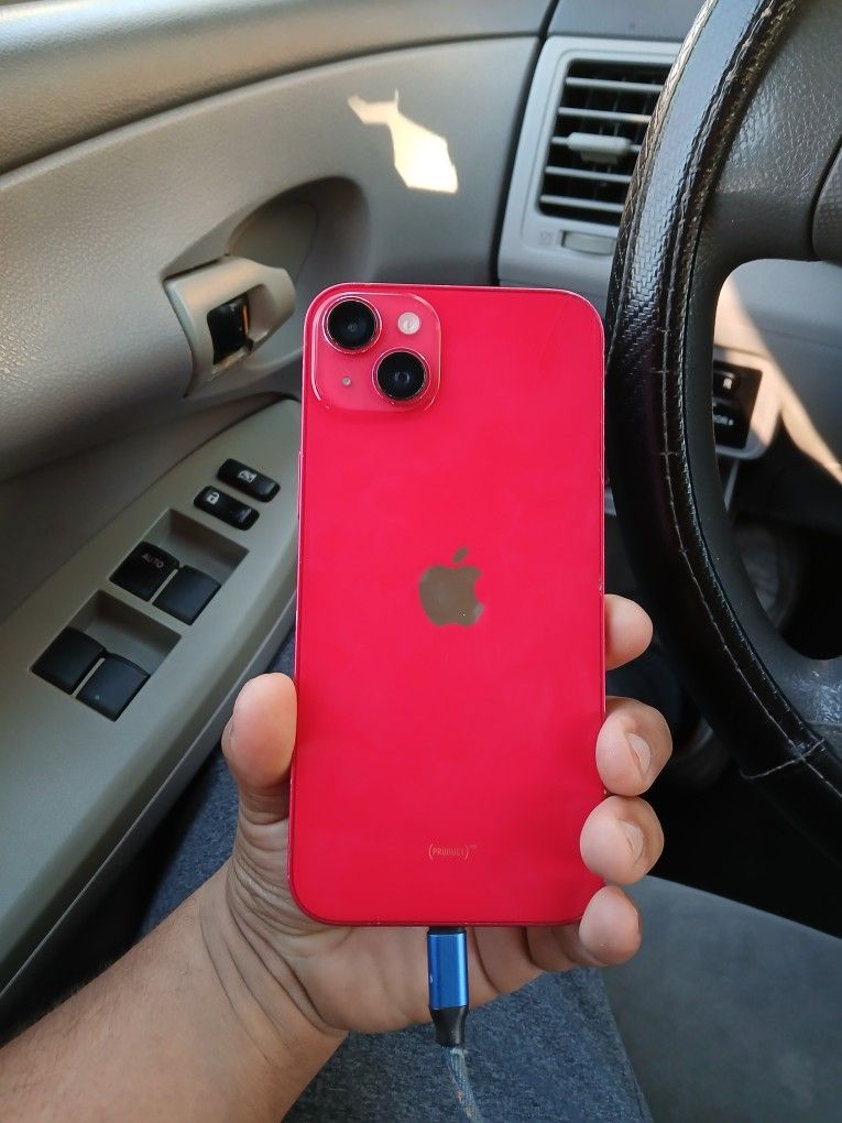 Red IPhone 14 Plus