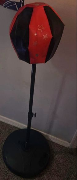 Kids adjustable punching bag