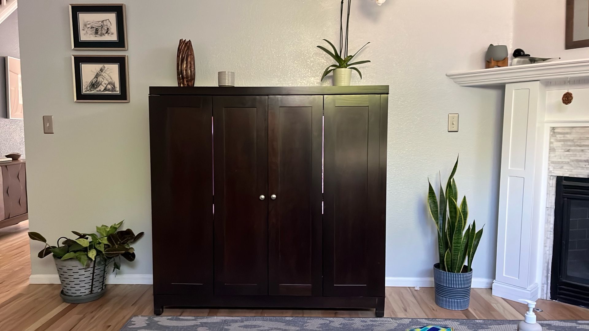 Modern Entertainment Armoire