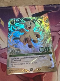 Disney Lorcana Pegasus Promo Foil