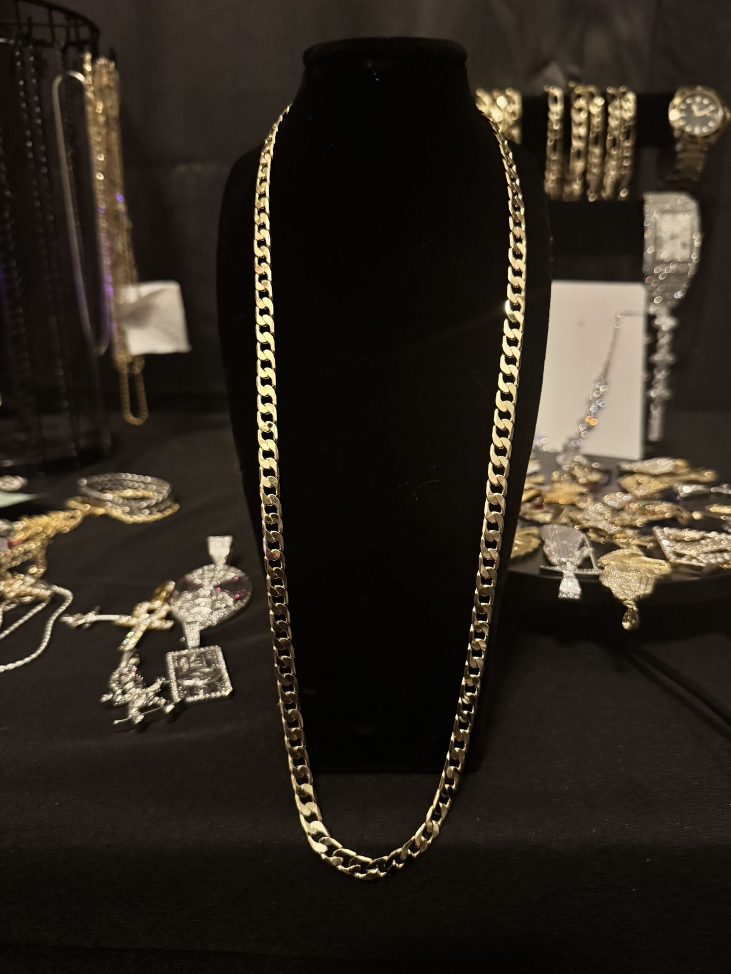 Cuban Link Chain 14k Gold Filled
