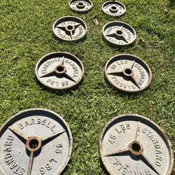 Cast Iron Old School Olympic Set 240lb