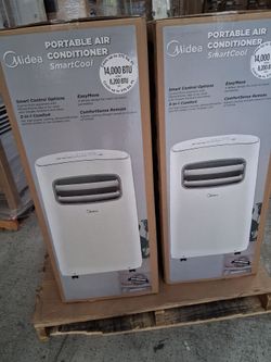 14000btu portable ac by mediasmartWiFi. .  90 days warranty