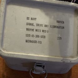Vintage Mk-3 US NAVY SURVIVAL KIT  W /contents