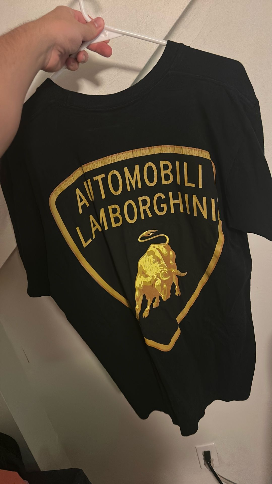 Supreme Lamborghini Black Tee M