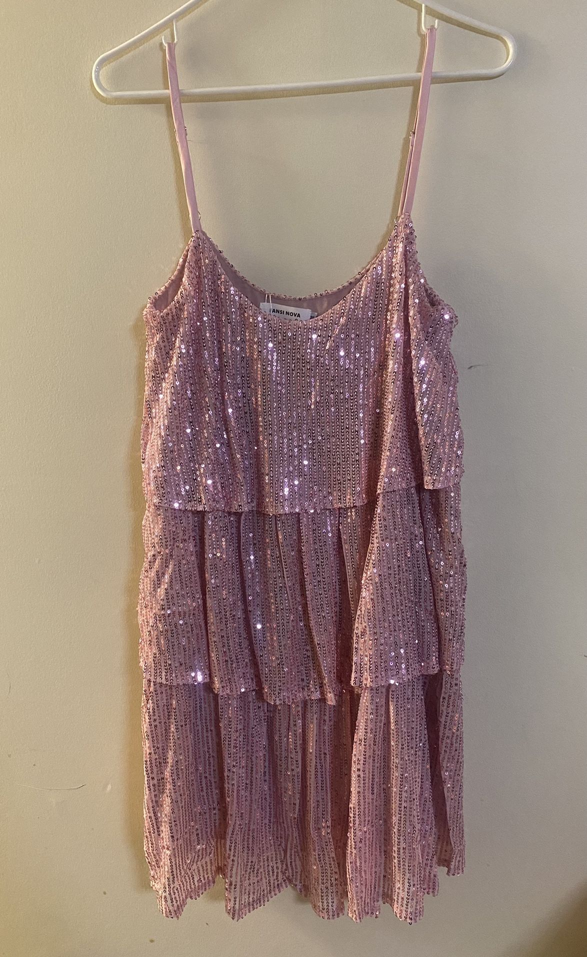 Cute Pink Sparkly Dress