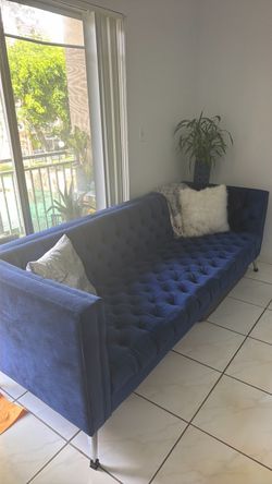Blue Living Room Set