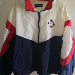 Vintage Swingster Zip Up Windbreakers Usppd 80s Mens XL