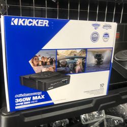 Kicker Hideaway 10 On Sale Today For 299.99