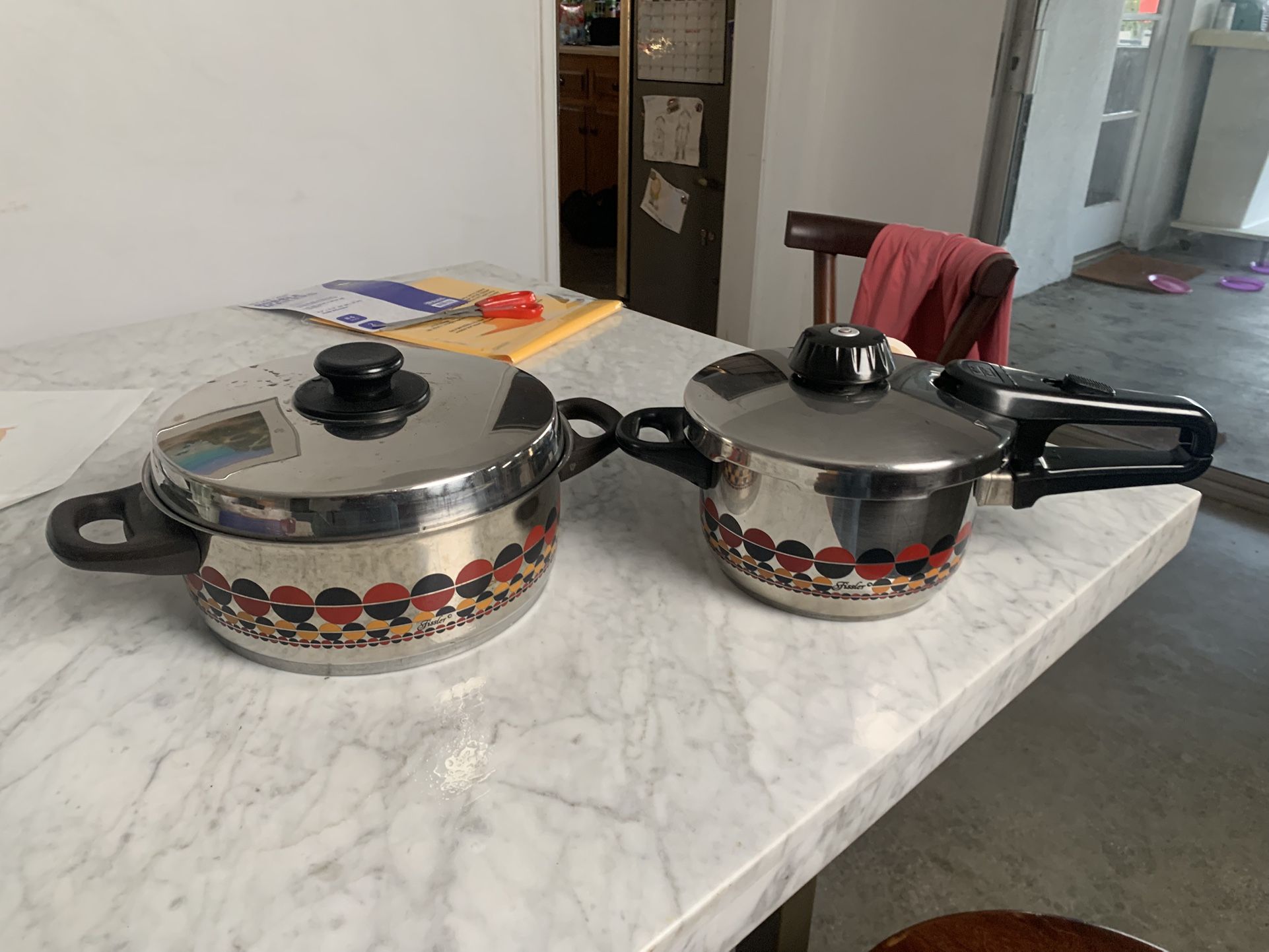 Fissler Germany Solaryme Solar Dot Stewpot And Pressure Cooker