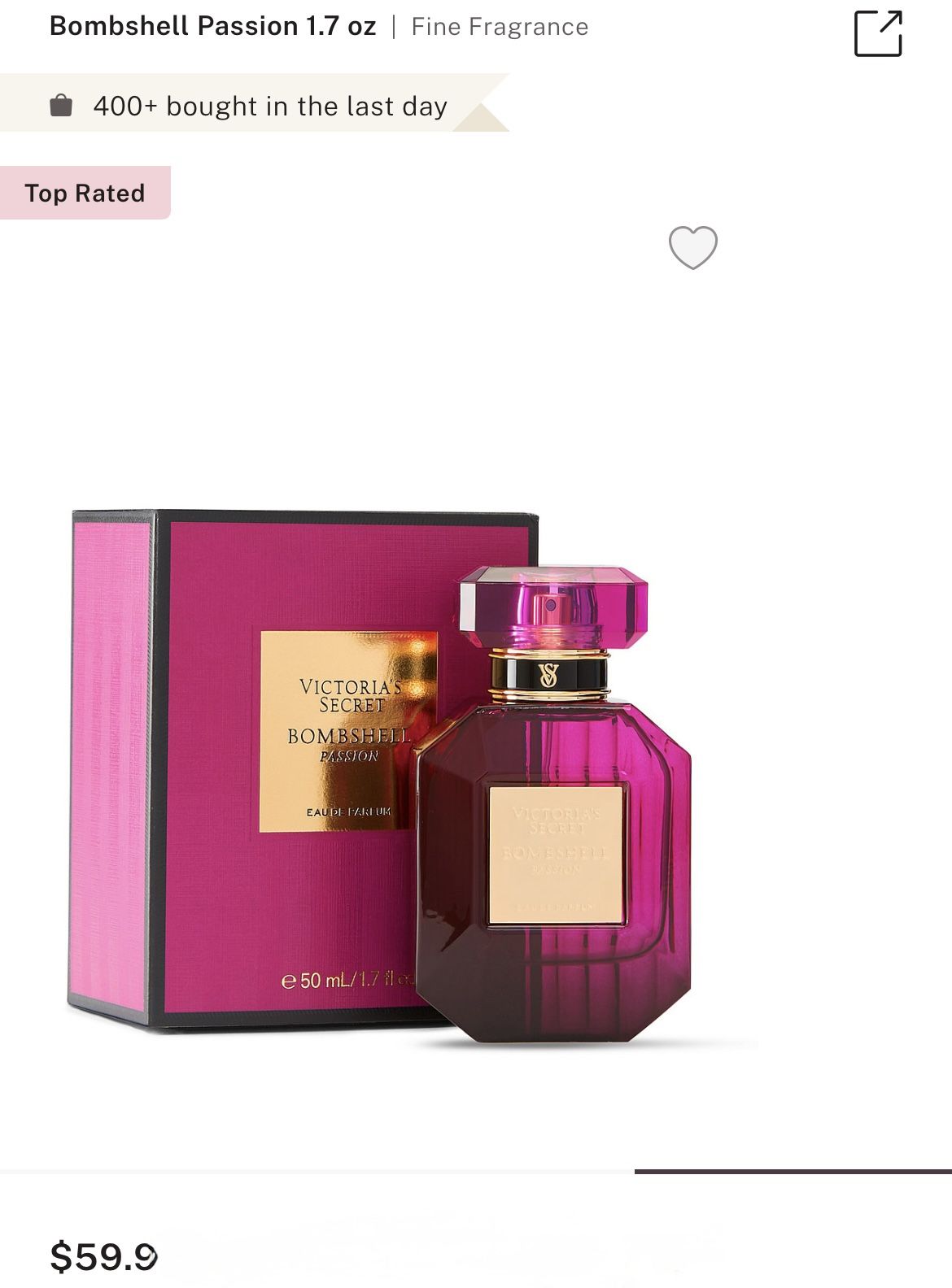 Victoria Secret Bombshell Passion