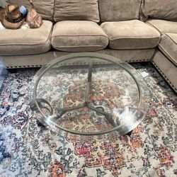 Glass Coffee + End Table for Sale!