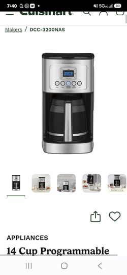 Cuisinart coffee pot paid 129.00 with tx