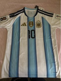 Messi world cup jersey
