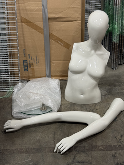 Hans Boodt female mannequin components / incomplete set