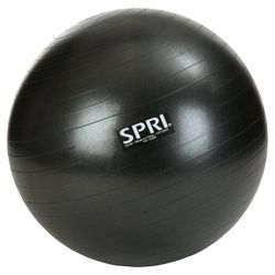 Exercise Ball with Stability. Can also be used as desk chair