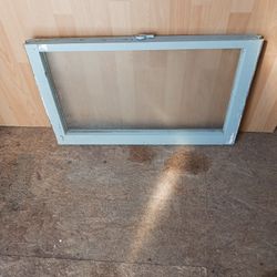 Gray  Old Window 