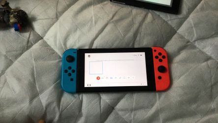 Nintendo with controllers