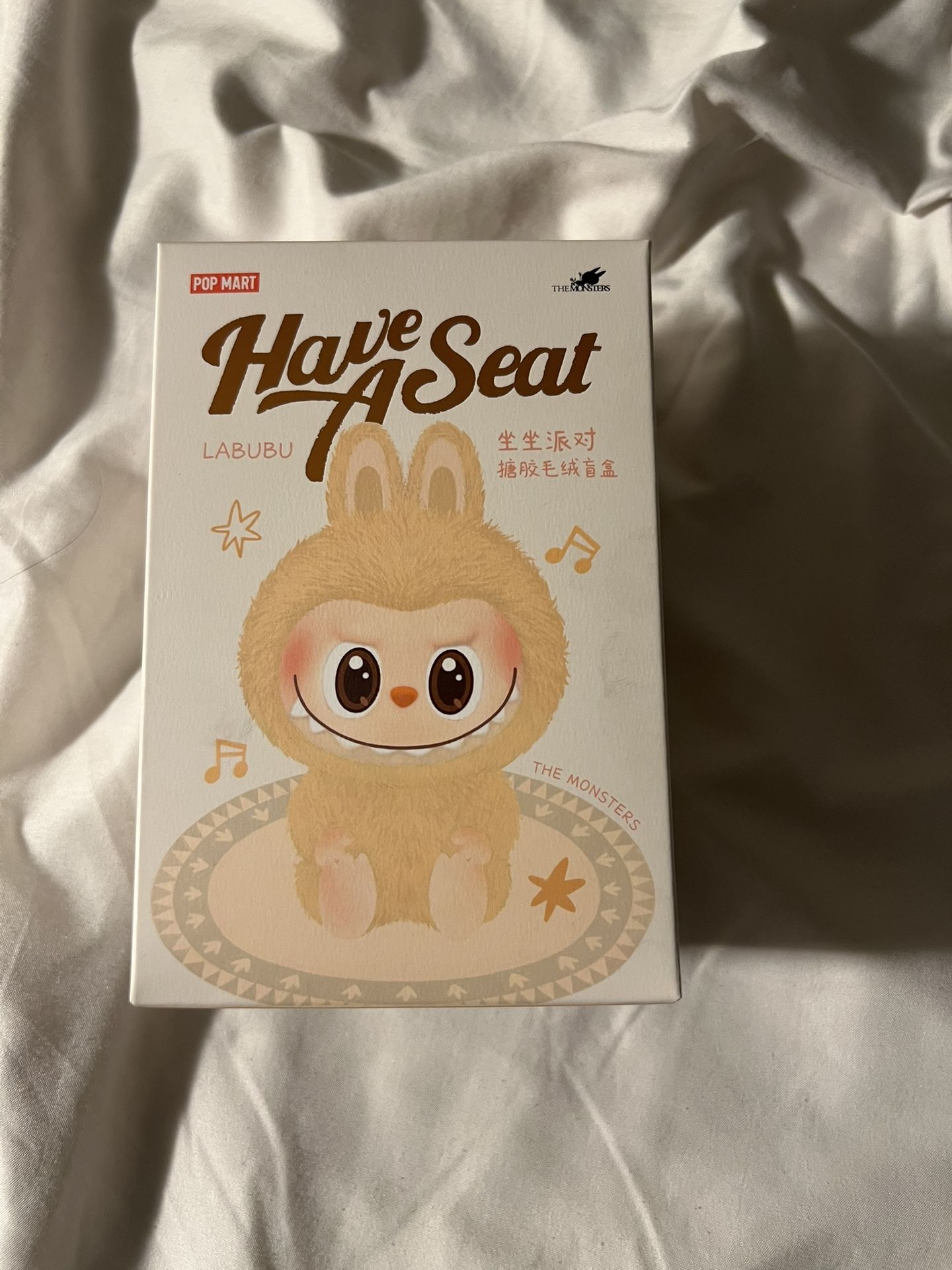  Labubu The Monsters Have A Seat Vinyl Plush 