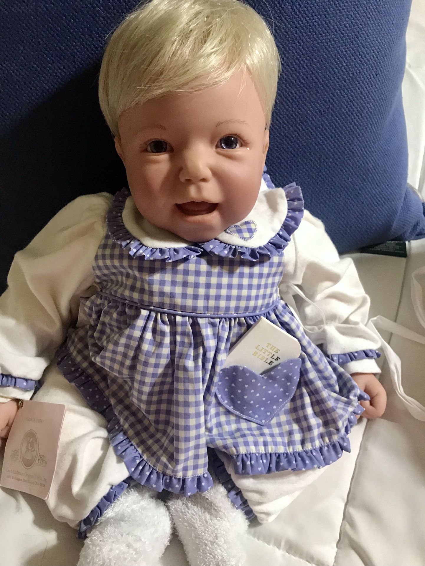 Lee Middleton Limited Edition “Ready To Play” Doll 19” - Numbered 1516/3000