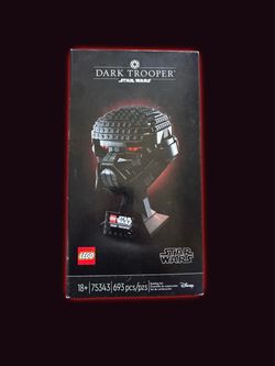 LEGO Star Wars Dark Trooper Helmet 75343 Building Kit New Factory Sealed Box