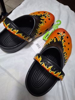 Classic flame clogs