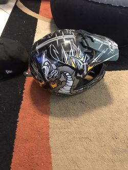Dirt bike helmet