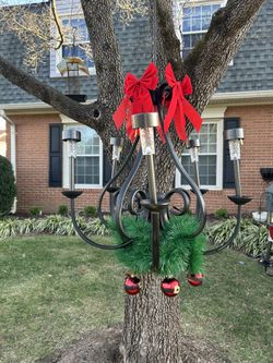 Unique Christmas Outdoor Chandeliers