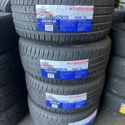 SET 235/40/19 ATLANDER NEW TIRES NUEVAS 40,000 MILE WARRANTY