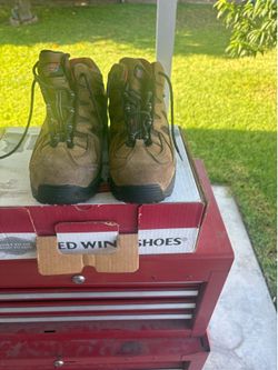 Red Wing Safety Boots Shoes Size 8
