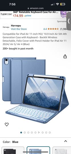 iPad Air Case With Keyboard 