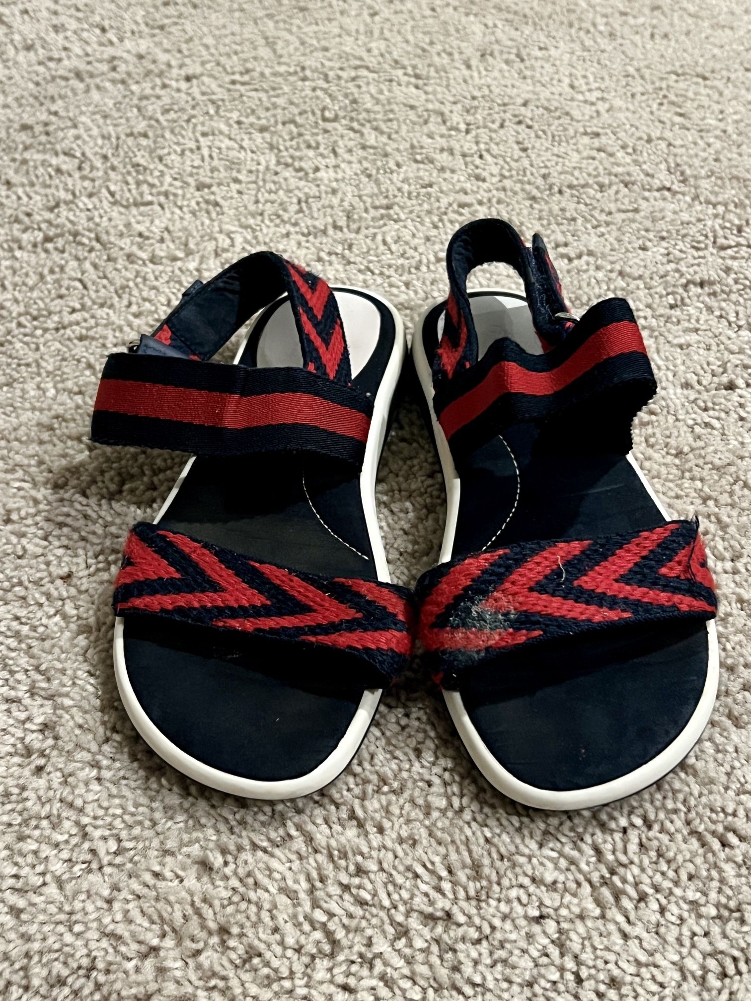 Gucci Chevron Sandals